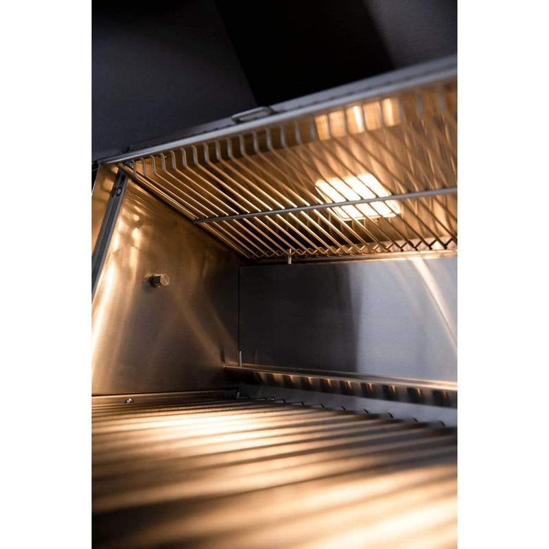 Summerset American Made Grills by Encore Series 54" 8-Burner Built-In Hybrid Grill - Close-Up