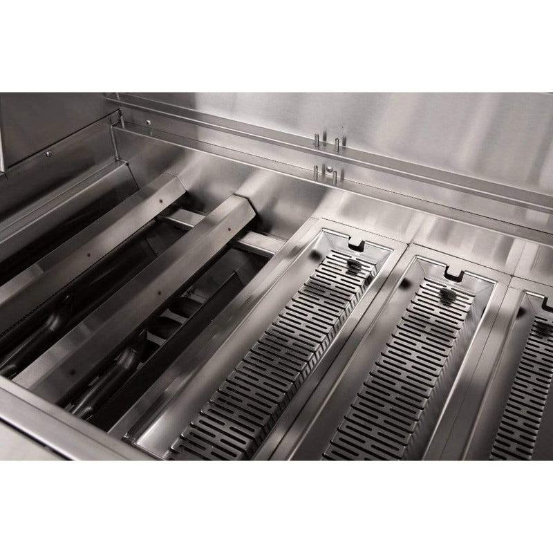 Summerset American Made Grills by Encore Series 54" 8-Burner Built-In Hybrid Grill - Top View