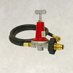 Bayou Classic 48" LPG Hose w/ 0-40-Psi High Pressure Adjustable Regulator - Alternate View