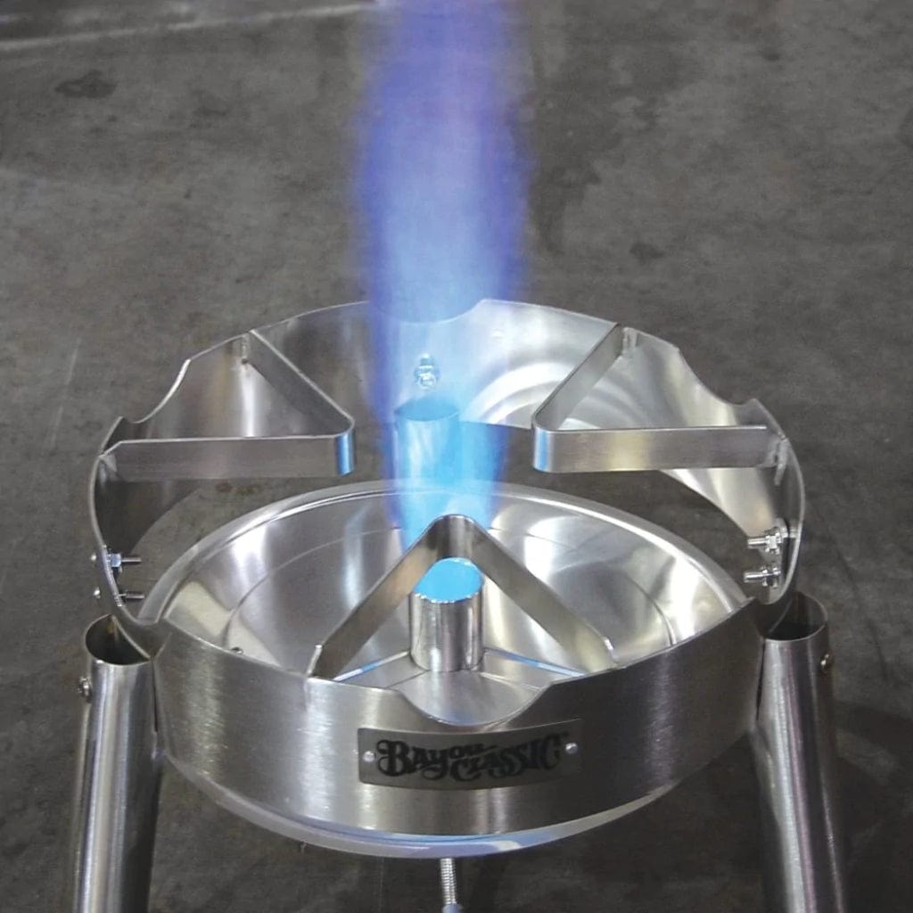 Propane Boiling Bayou Classic 82-Quart Stainless Steel Outdoor Propane Gas Boil/Steam