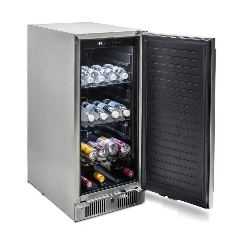 Blaze 15" 3.2 Cu. Ft. Outdoor Rated Compact Refrigerator - Bottom View