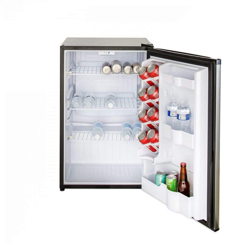 Blaze 20" 4.4 Cu. Ft. Outdoor Compact Refrigerator with Recessed Handle - Close-Up