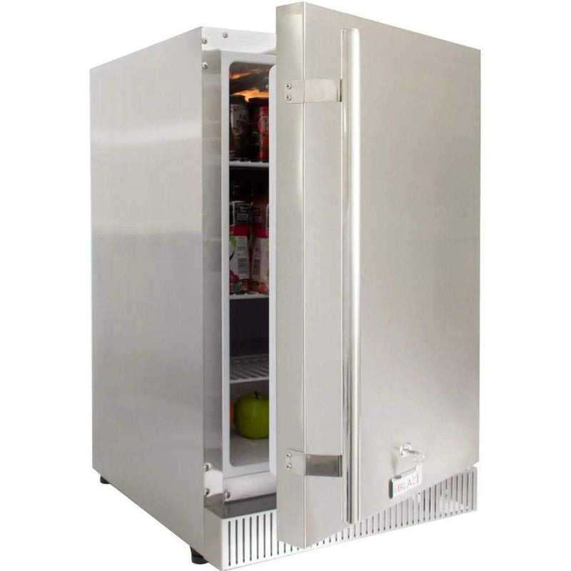 Blaze 20" Outdoor Rated Stainless Steel Compact Refrigerator 4.1 Cu. Ft. - Alternate View