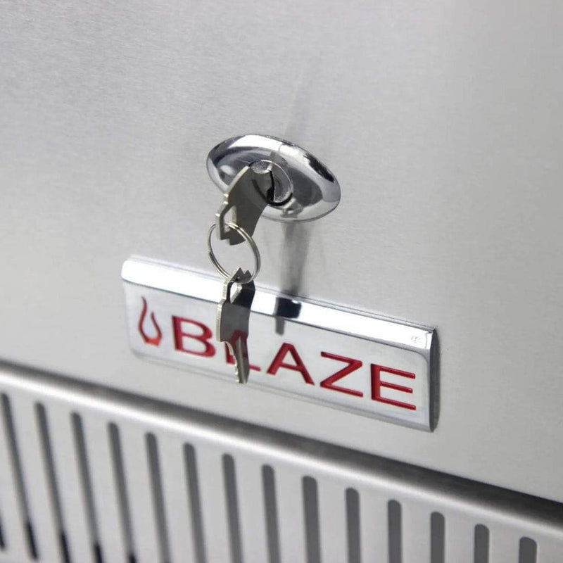 Blaze 20" Outdoor Rated Stainless Steel Compact Refrigerator 4.1 Cu. Ft. - Rear View
