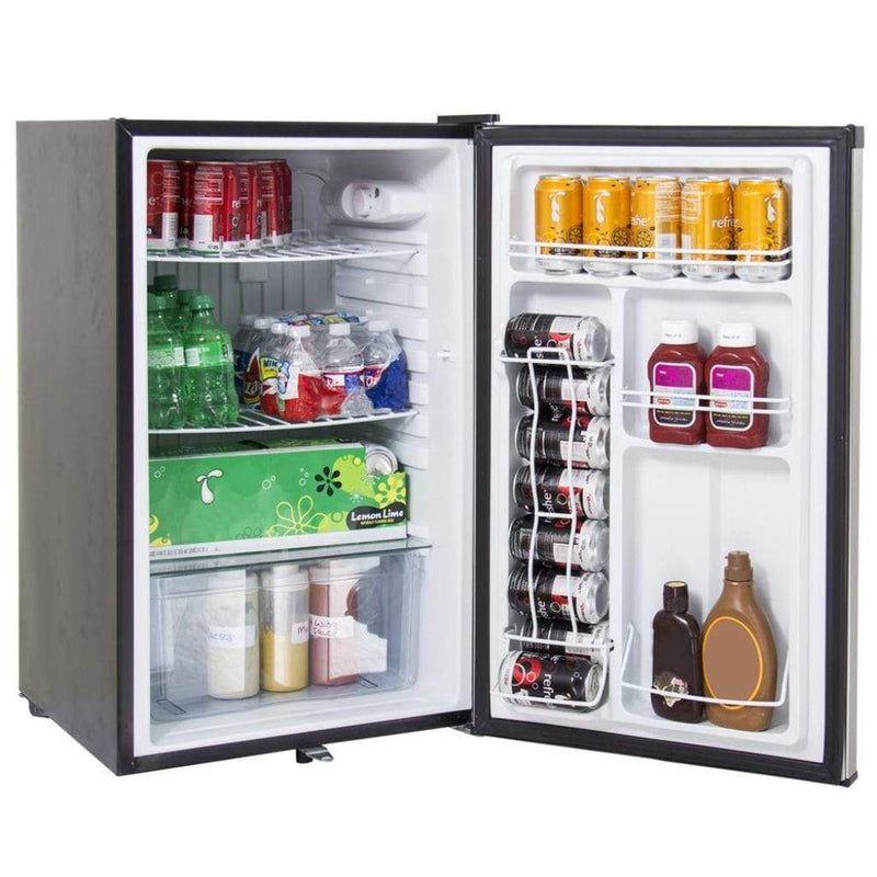Blaze 20" Stainless Front Refrigerator 4.5 CU. FT. - Close-Up