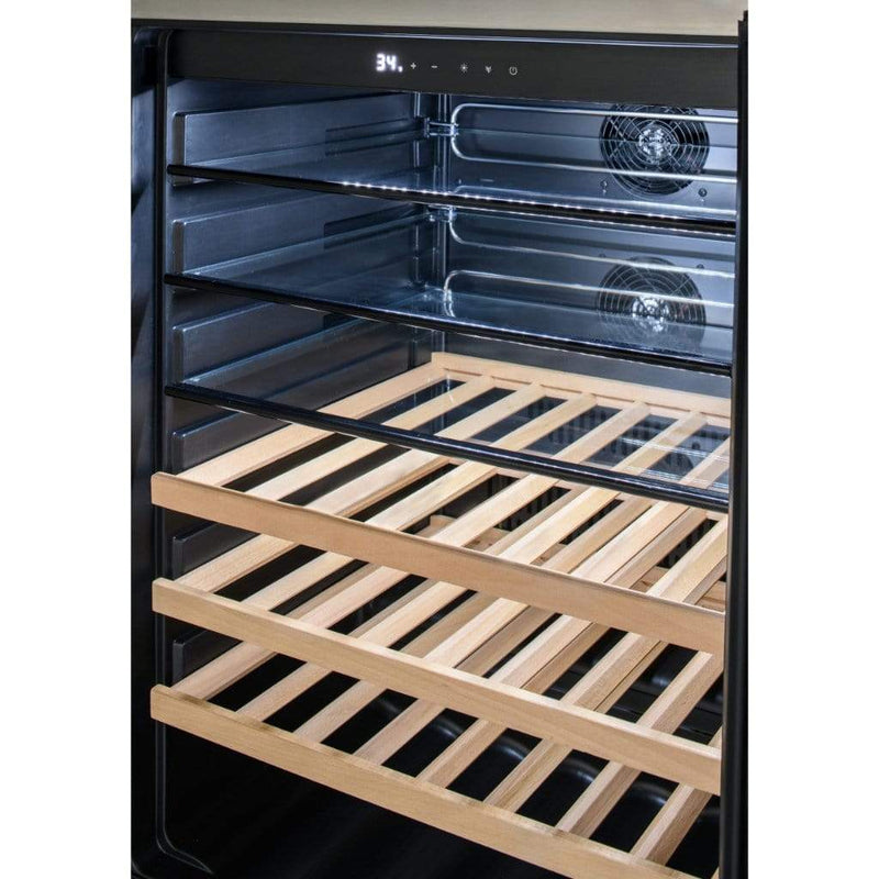 Blaze 24" 5.5 Cu. Ft. Outdoor Rated Glass Door Beverage Cooler - Detail View