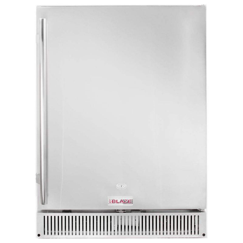 Blaze 24" Outdoor Rated Stainless Refrigerator 5.2 Cu Ft.
