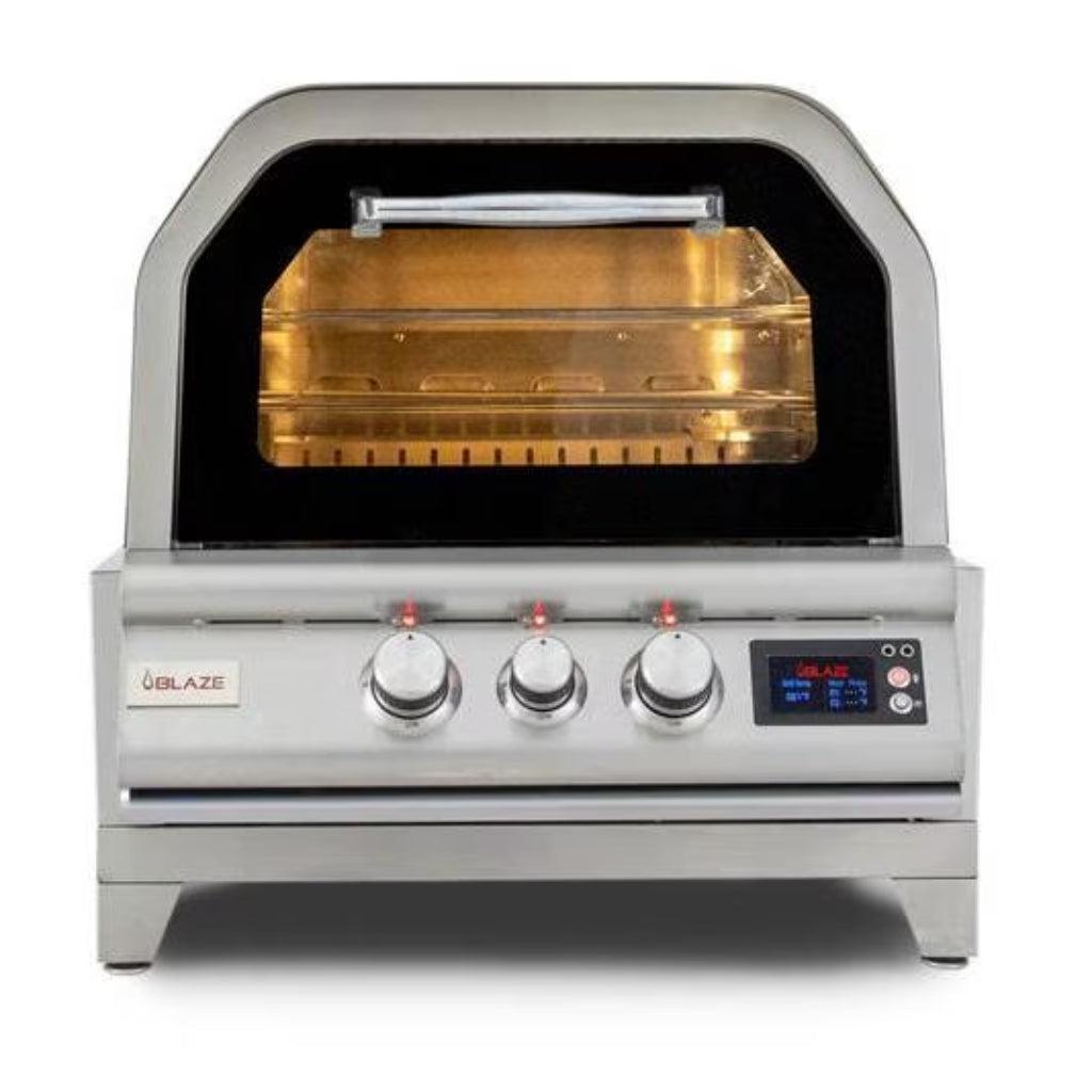 blaze-26-table-top-natural-gas-outdoor-pizza-oven-with-rotisserie-kit-countertop-sleeve 1