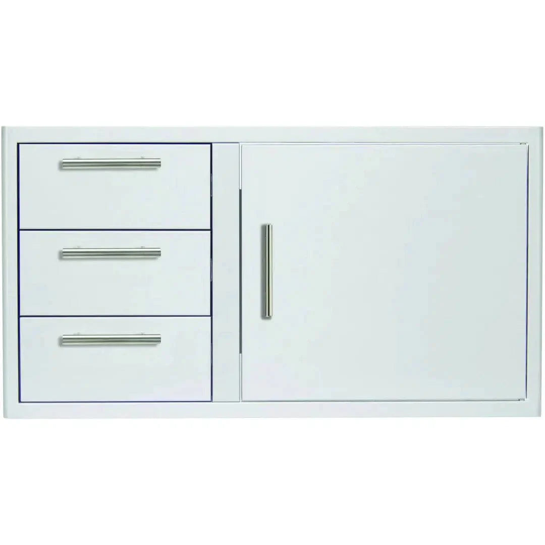 blaze-39-access-door-triple-drawer-combo-with-soft-close-hinges-and-lights 1