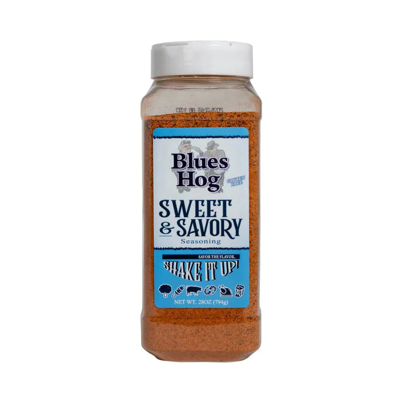 Blue Hogs Blues Hog 6.25 oz. Sweet & Savory Seasoning - 12 pack - Side View