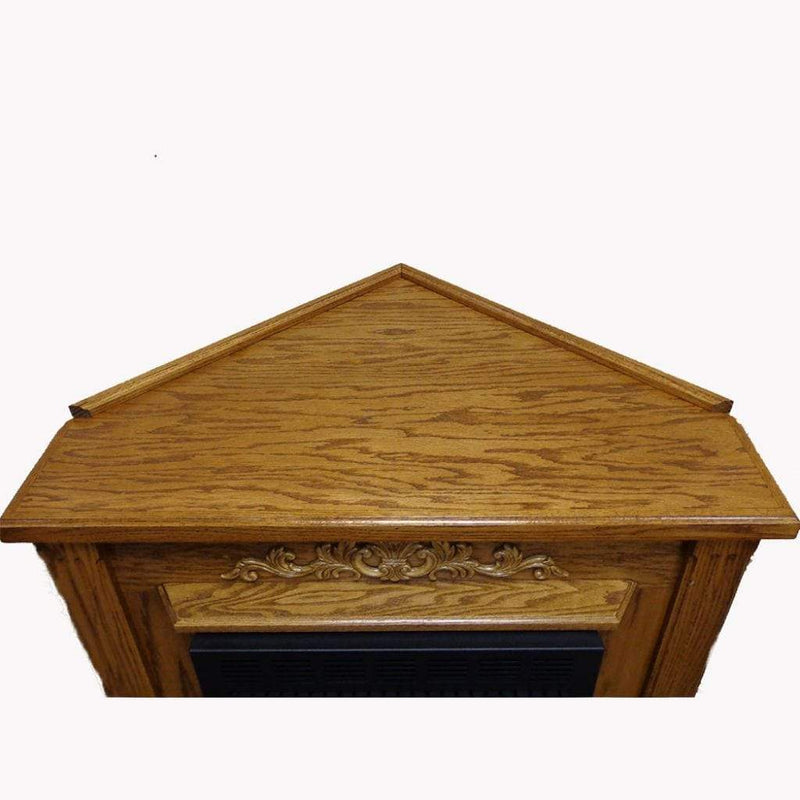 Buck Stove Classic Corner Mantel Accessory for Model 34, Model 329, Model 384 Gas Stove - Alternate View