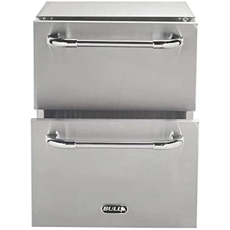 Bull Grills Bull 23" 5 Cu. Ft. Premium Double Drawer Refrigerator - Detail View