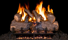 Real Fyre CHD-24 Standard Vented Gas Log Set Charred Oak Log Set - Fireplace Choice