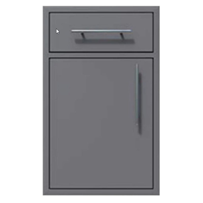 Challenger Designs 24" Canyon Series Single Door, Drawer Enclosure w/ Adj. Shelf
