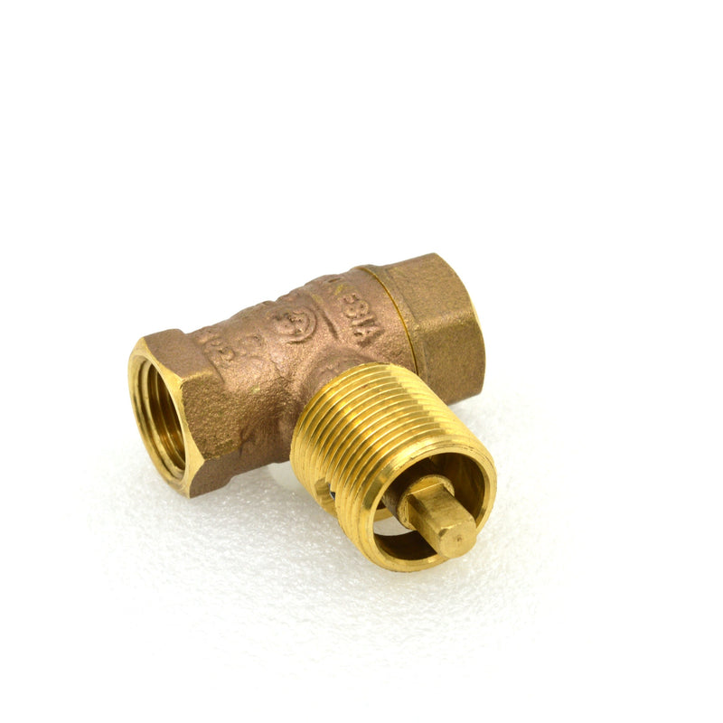 Standard Capacity Straight Ball Valve - Rear View