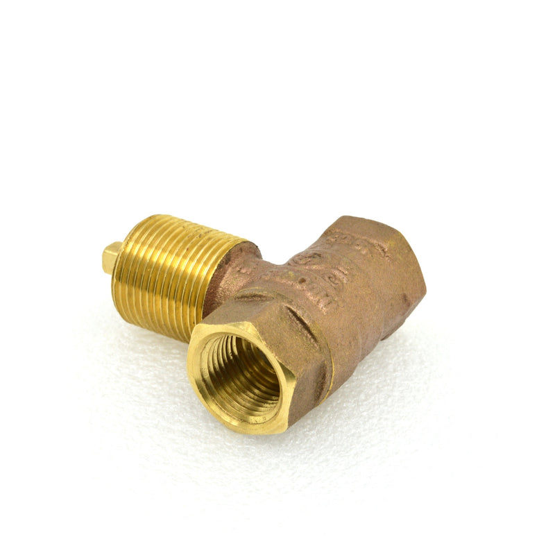 Standard Capacity Straight Ball Valve - Rear View