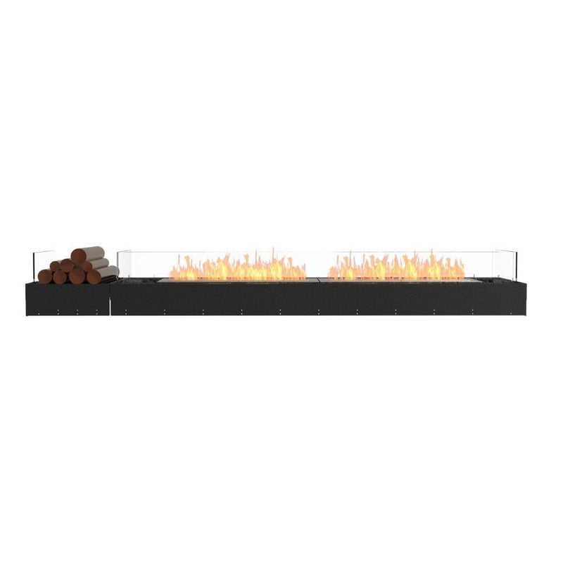 MAD Design Group EcoSmart Fire 107" Flex 104BN Bench Ethanol Fireplace Insert with Decorative Box by - Alternate View