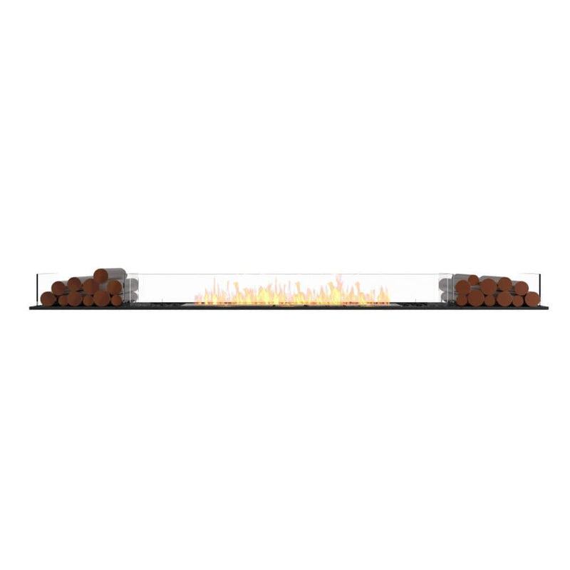 MAD Design Group EcoSmart Fire 107" Flex 104BN Bench Ethanol Fireplace Insert with Decorative Box by - Additional View