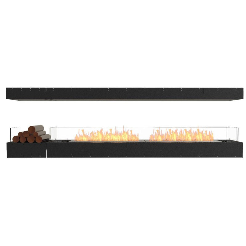 MAD Design Group EcoSmart Fire 107" Flex 104IL Island Ethanol Fireplace Insert with Decorative Box by - Alternate View