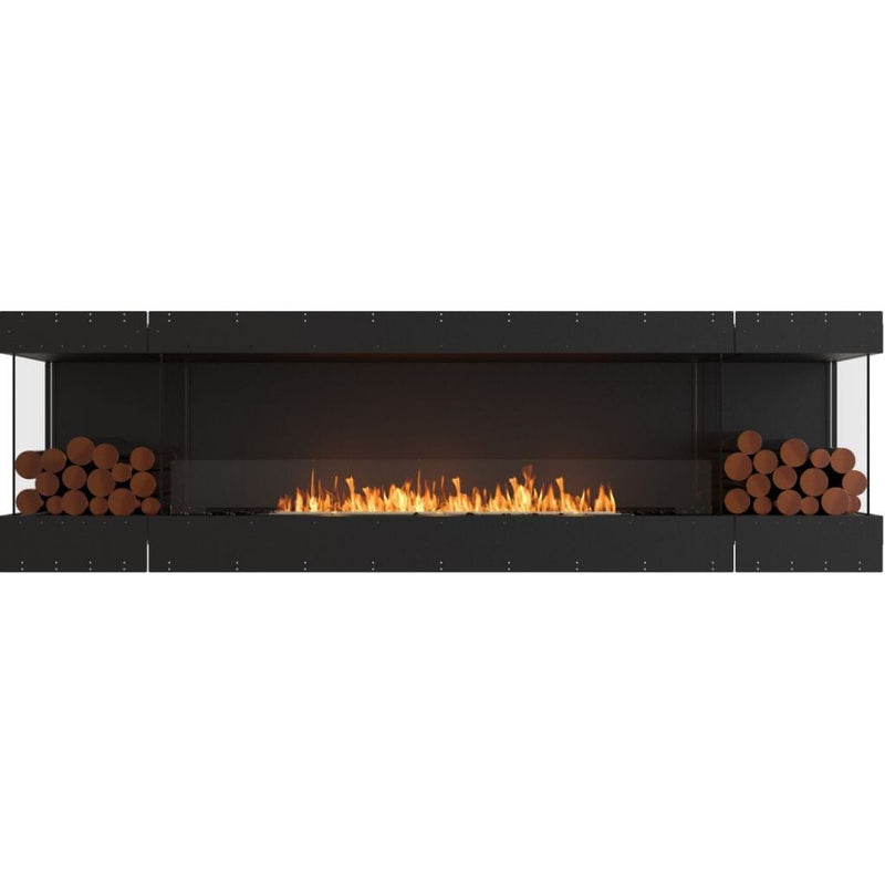 MAD Design Group EcoSmart Fire 108" Flex 104BY Bay Ethanol Fireplace Insert with Decorative Box by - Bottom View