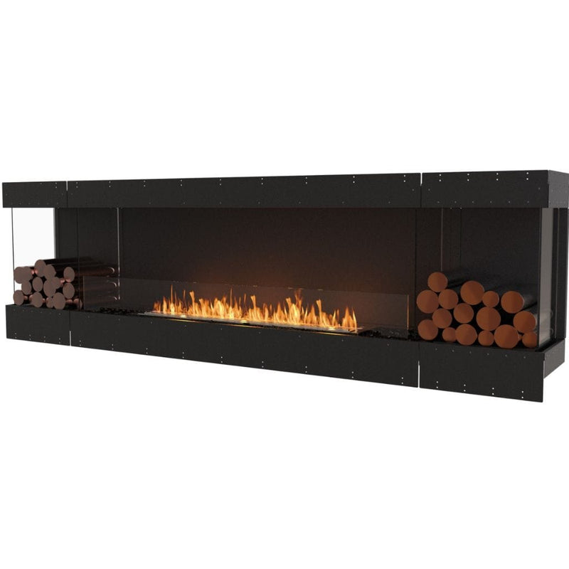 MAD Design Group EcoSmart Fire 108" Flex 104BY Bay Ethanol Fireplace Insert with Decorative Box by - Components View