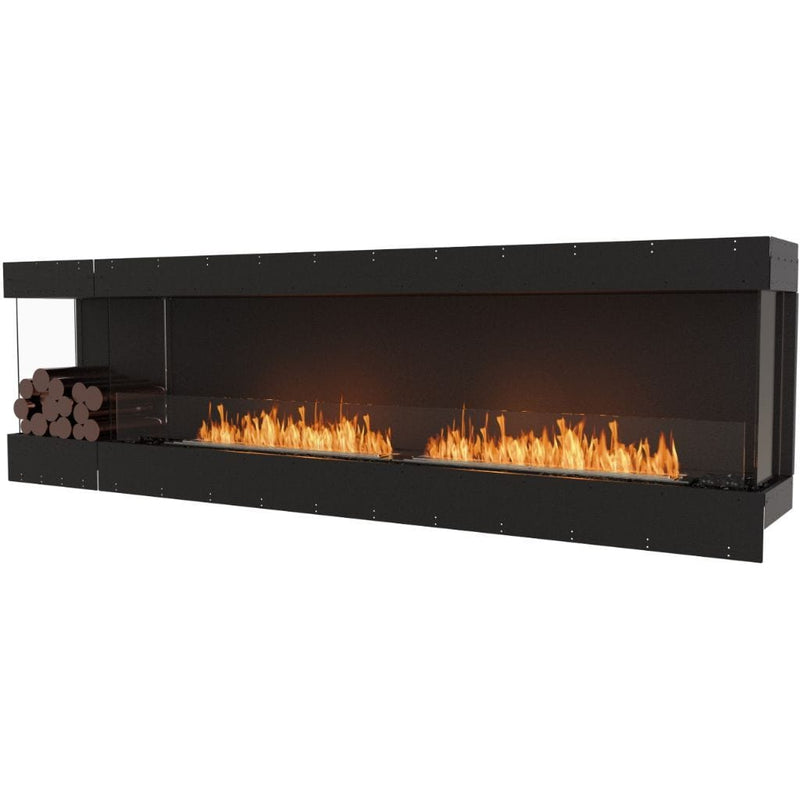 MAD Design Group EcoSmart Fire 108" Flex 104BY Bay Ethanol Fireplace Insert with Decorative Box by - Detail View