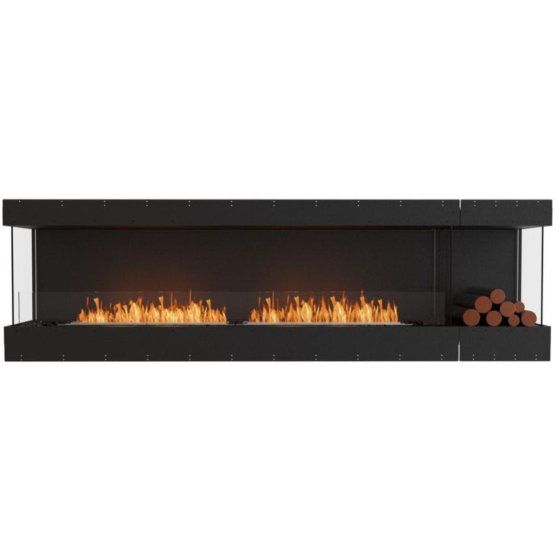 MAD Design Group EcoSmart Fire 108" Flex 104BY Bay Ethanol Fireplace Insert with Decorative Box by - Close-Up