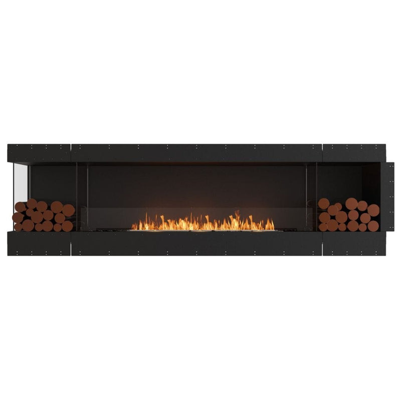 MAD Design Group EcoSmart Fire 110" Flex 104LC/104RC Ethanol Fireplace Insert with Decorative Box by - Bottom View