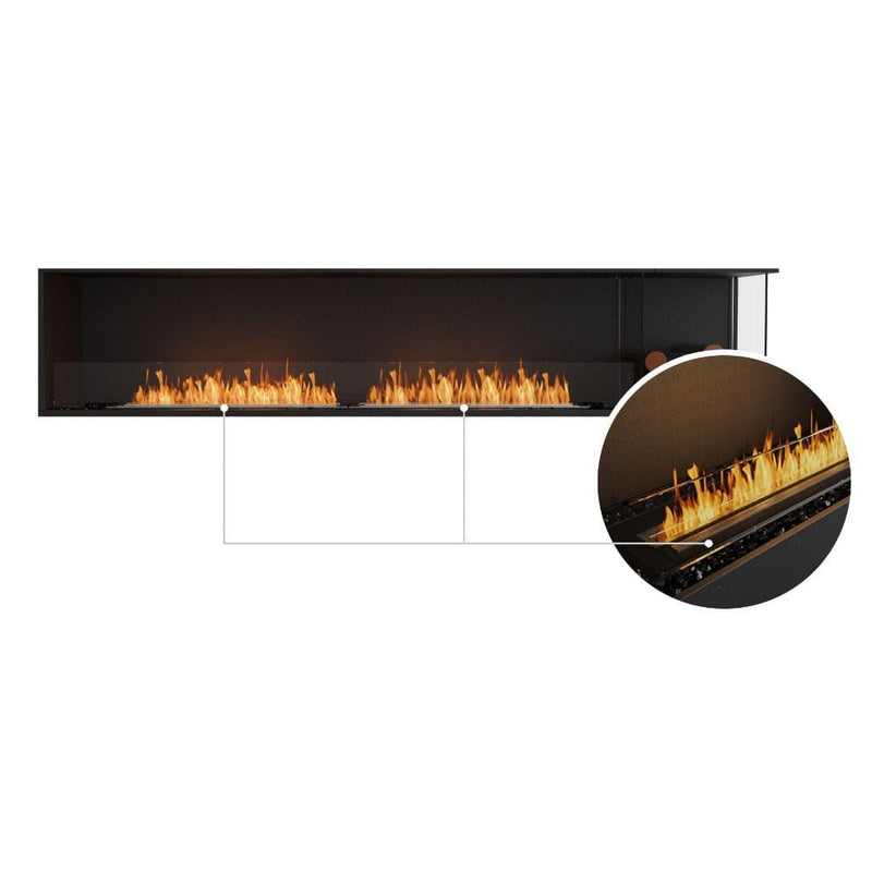 MAD Design Group EcoSmart Fire 110" Flex 104LC/104RC Ethanol Fireplace Insert with Decorative Box by - Additional View