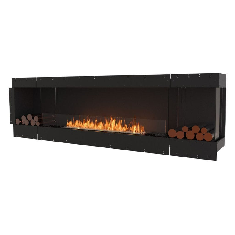 MAD Design Group EcoSmart Fire 110" Flex 104LC/104RC Ethanol Fireplace Insert with Decorative Box by - Dimensions
