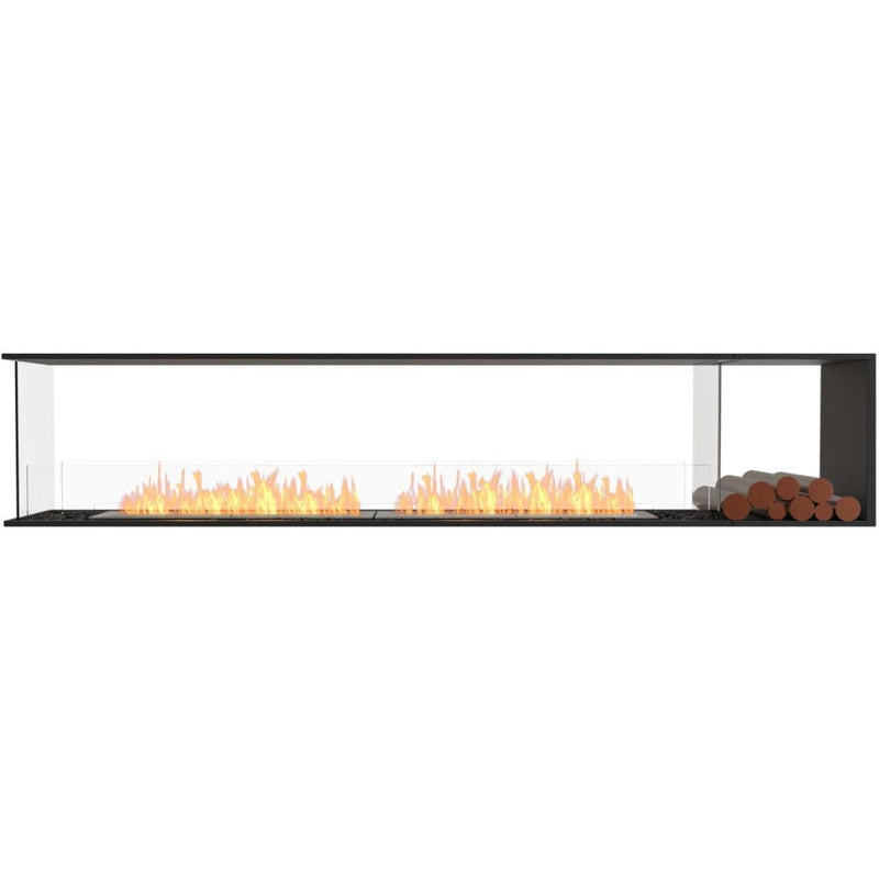 MAD Design Group EcoSmart Fire 110" Flex 104PN Peninsula Ethanol Fireplace Insert with Decorative Box by - Additional View