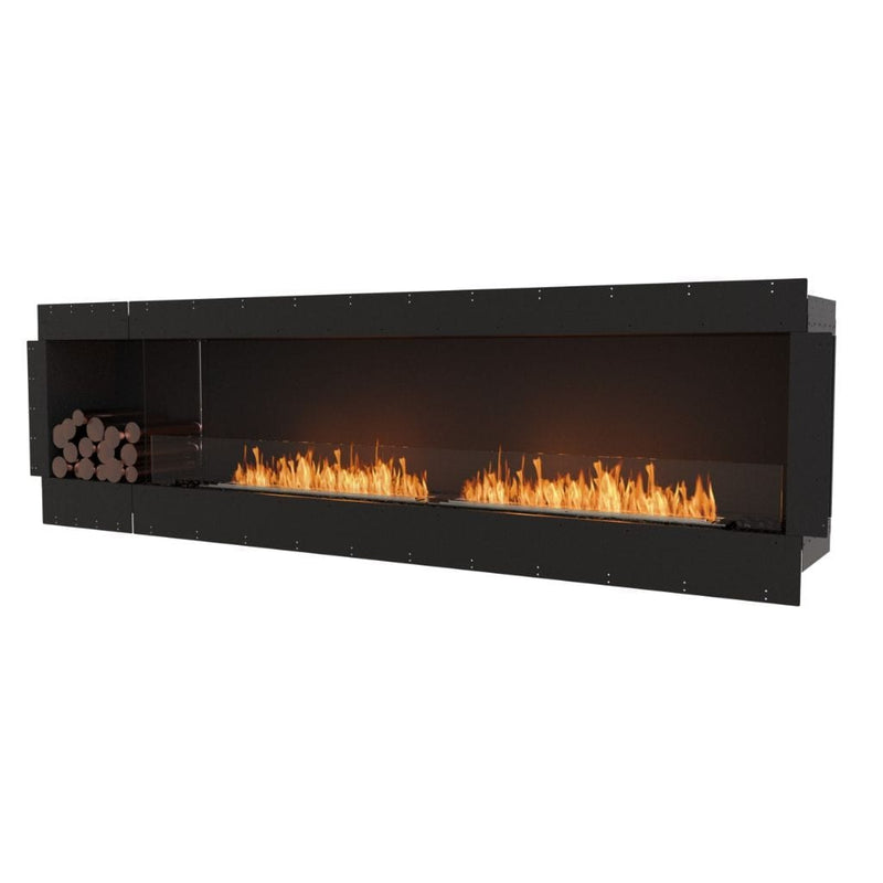MAD Design Group EcoSmart Fire 112" Flex 104SS Single Sided Ethanol Fireplace Insert with Decorative Box by - Detail View