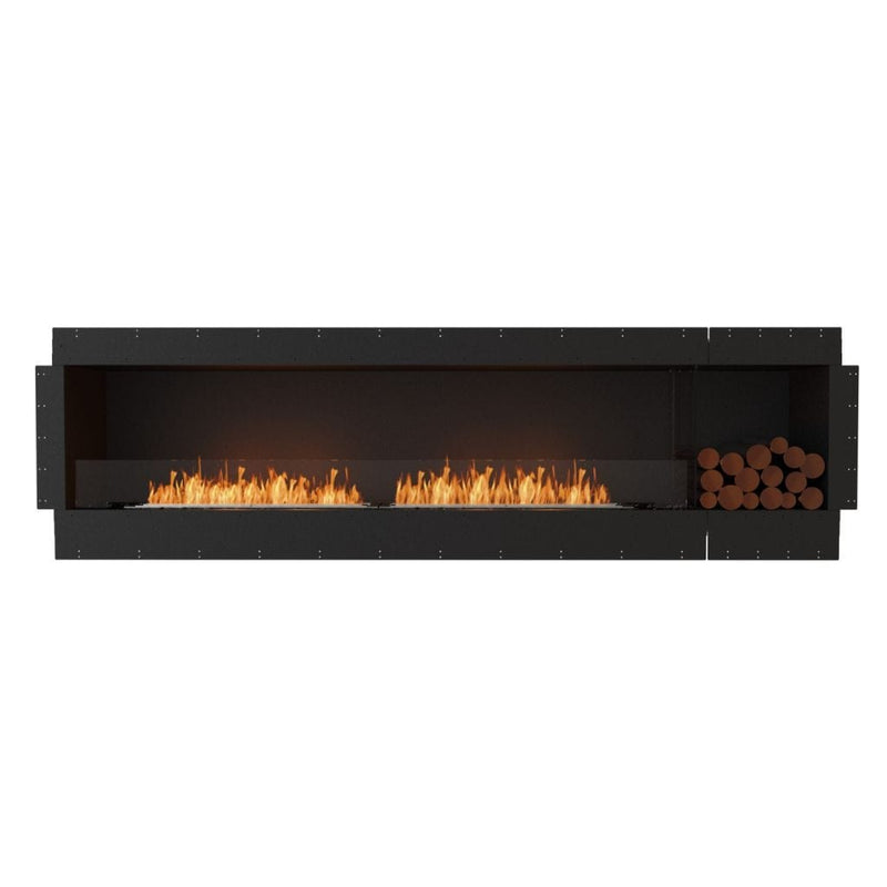 MAD Design Group EcoSmart Fire 112" Flex 104SS Single Sided Ethanol Fireplace Insert with Decorative Box by - Close-Up