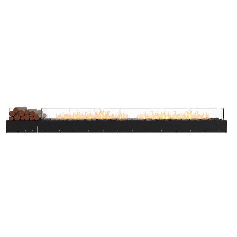 MAD Design Group EcoSmart Fire 125" Flex 122BN Bench Ethanol Fireplace Insert with Decorative Box by - Alternate View