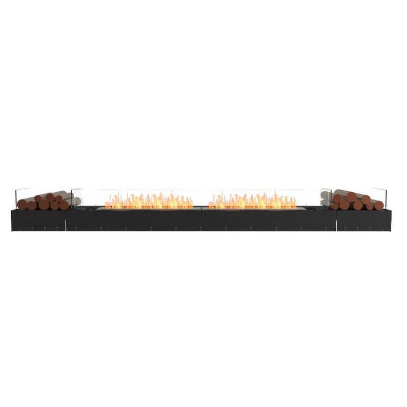 MAD Design Group EcoSmart Fire 125" Flex 122BN Bench Ethanol Fireplace Insert with Decorative Box by - Close-Up