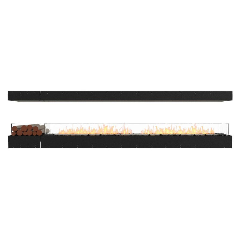 MAD Design Group EcoSmart Fire 125" Flex 122IL Island Ethanol Fireplace Insert with Decorative Box by - Alternate View
