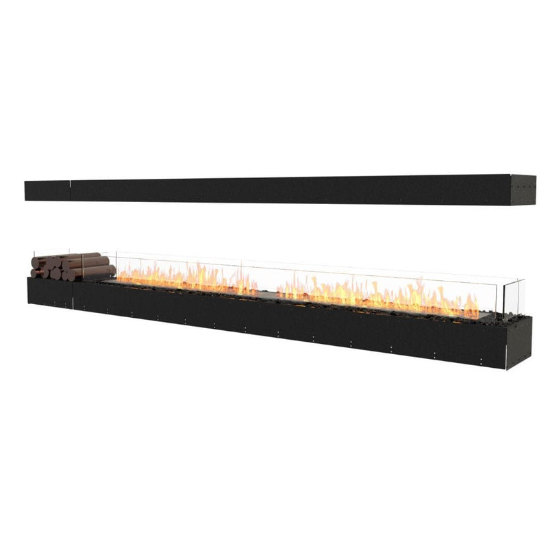 MAD Design Group EcoSmart Fire 125" Flex 122IL Island Ethanol Fireplace Insert with Decorative Box by - Detail View