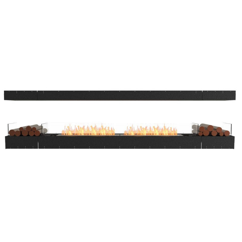 MAD Design Group EcoSmart Fire 125" Flex 122IL Island Ethanol Fireplace Insert with Decorative Box by - Close-Up