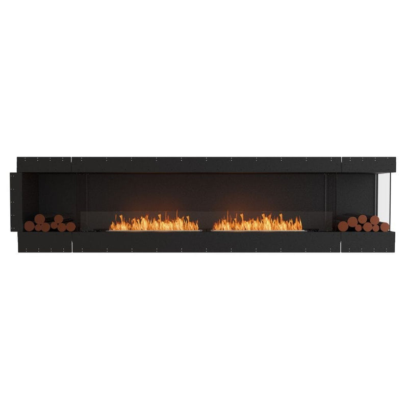 MAD Design Group EcoSmart Fire 128" Flex 122LC/122RC Ethanol Fireplace Insert with Decorative Box by - Rear View