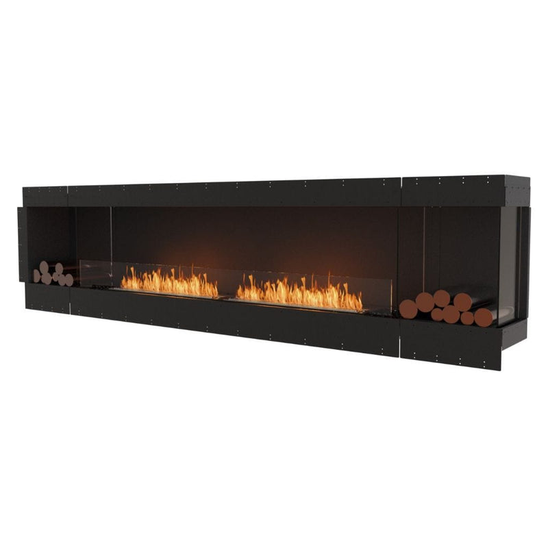 MAD Design Group EcoSmart Fire 128" Flex 122LC/122RC Ethanol Fireplace Insert with Decorative Box by - Dimensions
