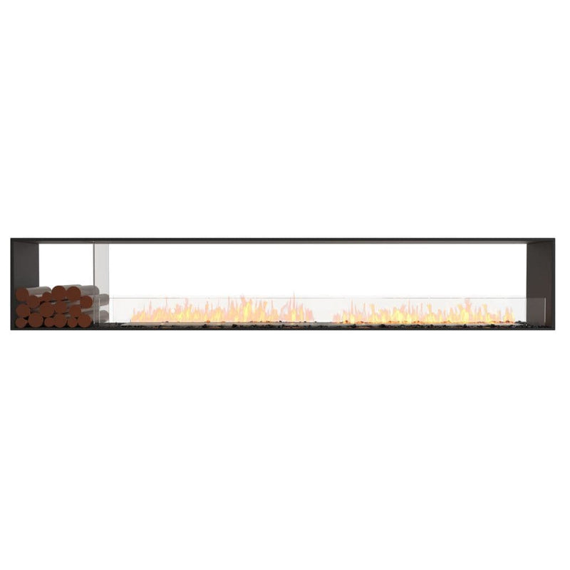 MAD Design Group EcoSmart Fire 130" Flex 122DB Double Sided Ethanol Fireplace Insert with Decorative Box by
