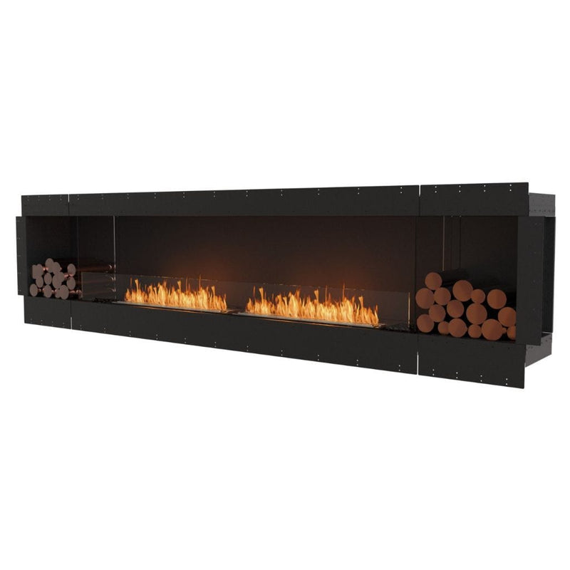 MAD Design Group EcoSmart Fire 130" Flex 122SS Single Sided Ethanol Fireplace Insert with Decorative Box by - Components View
