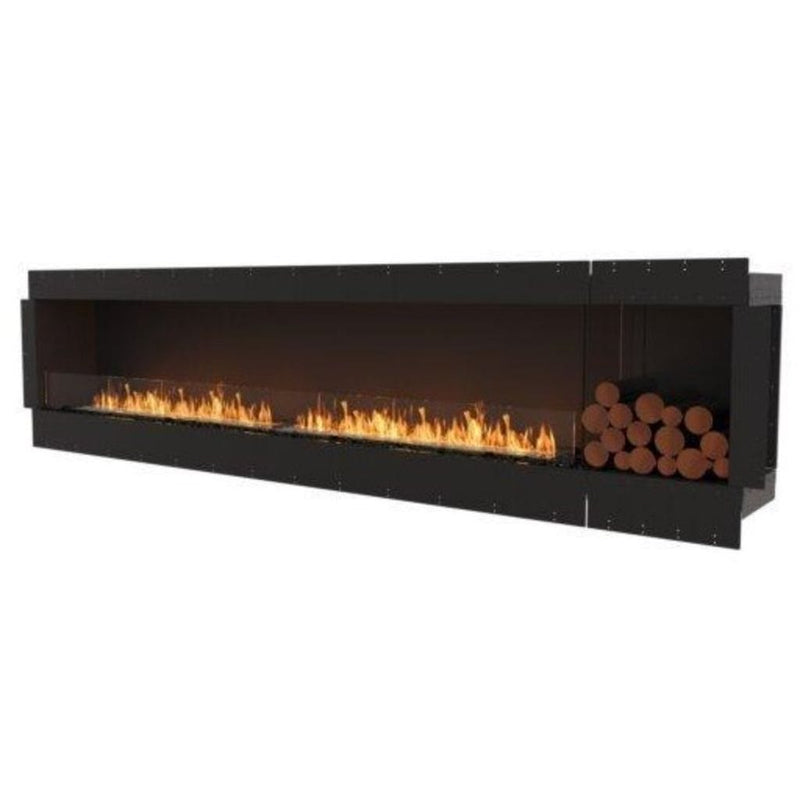 MAD Design Group EcoSmart Fire 130" Flex 122SS Single Sided Ethanol Fireplace Insert with Decorative Box by - Rear View