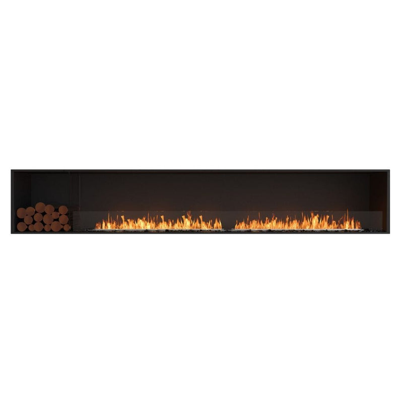 MAD Design Group EcoSmart Fire 130" Flex 122SS Single Sided Ethanol Fireplace Insert with Decorative Box by