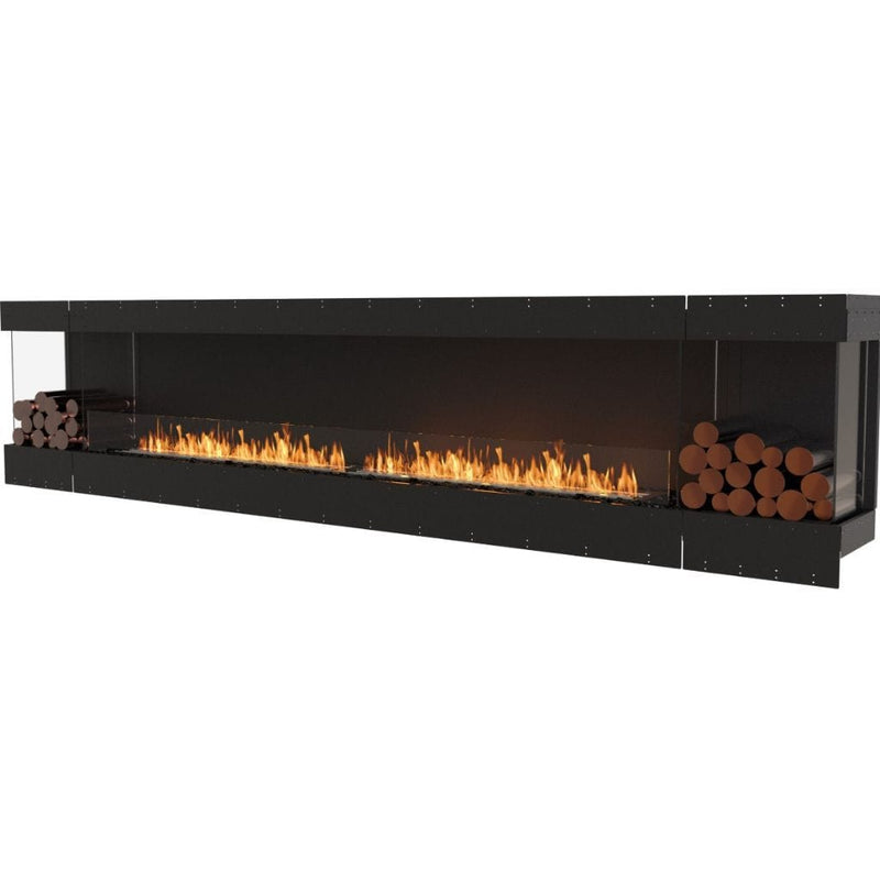 MAD Design Group EcoSmart Fire 144" Flex 140BY Bay Ethanol Fireplace Insert with Decorative Box by - Components View