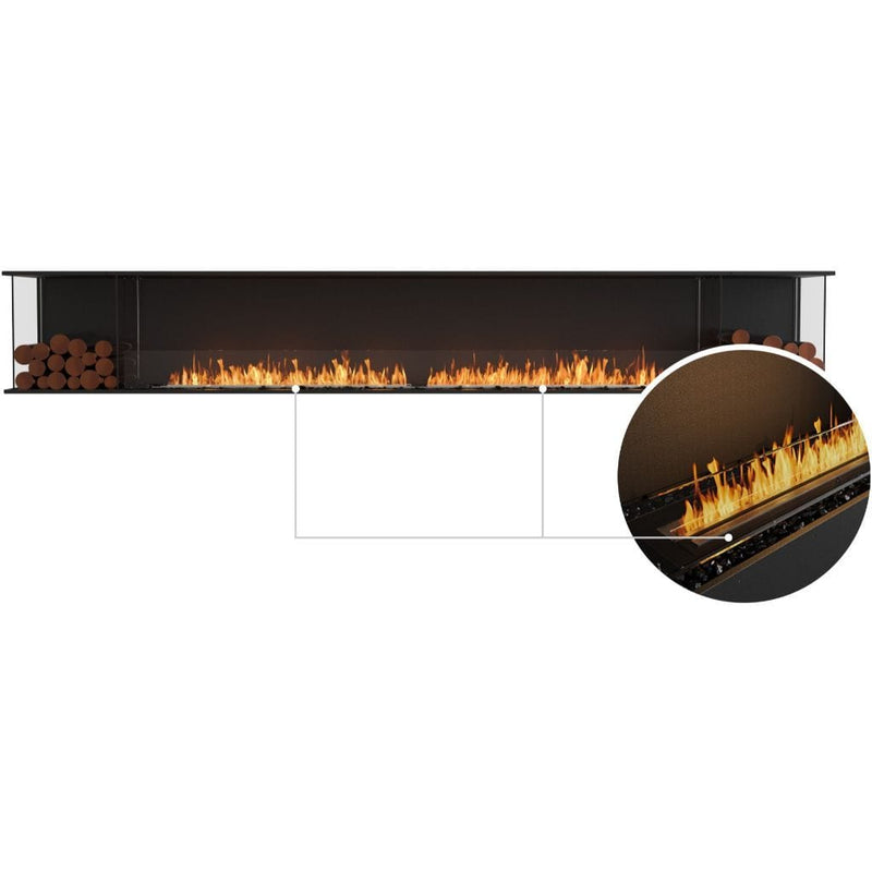 MAD Design Group EcoSmart Fire 144" Flex 140BY Bay Ethanol Fireplace Insert with Decorative Box by - Packaging View