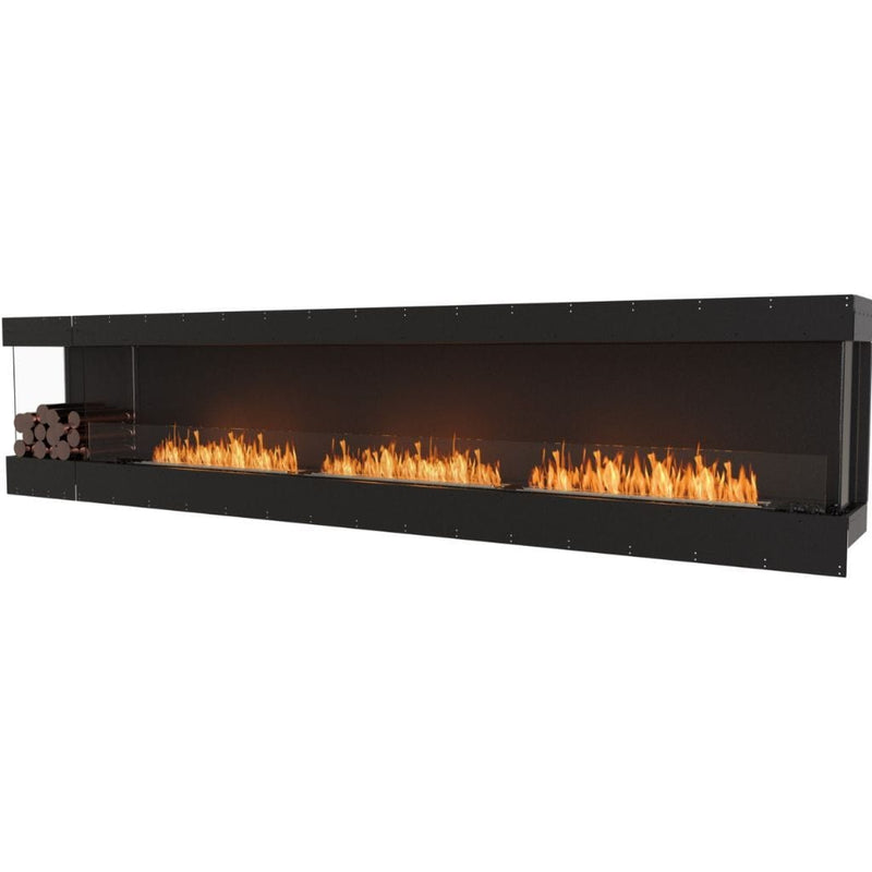 MAD Design Group EcoSmart Fire 144" Flex 140BY Bay Ethanol Fireplace Insert with Decorative Box by - Detail View