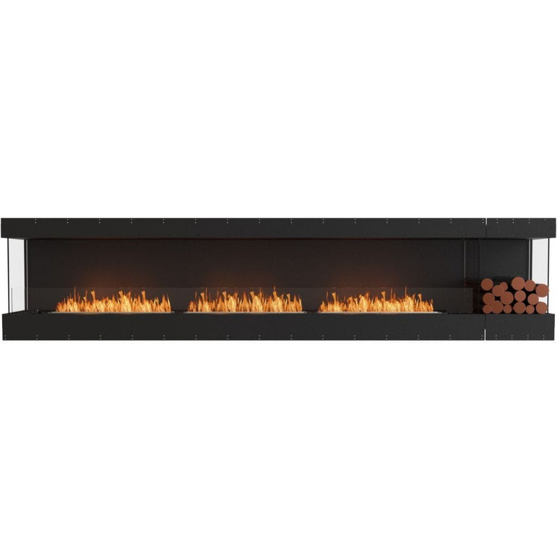 MAD Design Group EcoSmart Fire 144" Flex 140BY Bay Ethanol Fireplace Insert with Decorative Box by - Close-Up