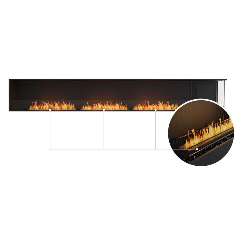 MAD Design Group EcoSmart Fire 146" Flex 140LC/140RC Ethanol Fireplace Insert with Decorative Box by - Additional View