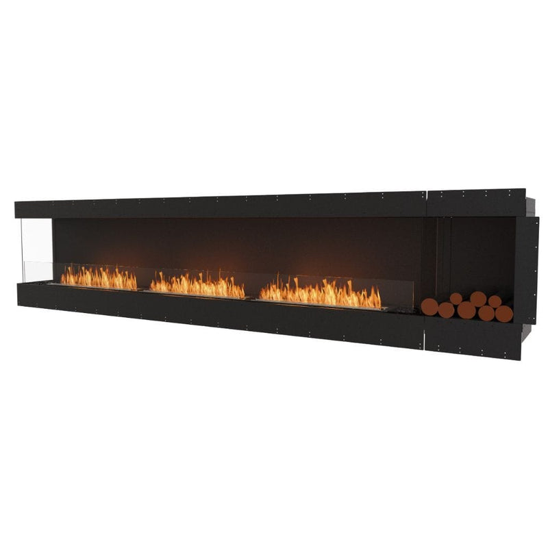 MAD Design Group EcoSmart Fire 146" Flex 140LC/140RC Ethanol Fireplace Insert with Decorative Box by - Rear View